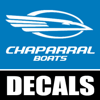 Chaparral boat decals