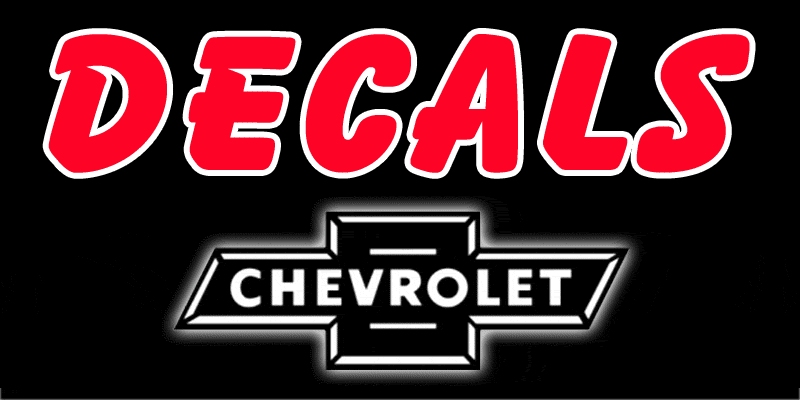 Chevrolet Decals
