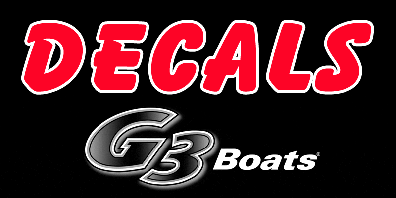 G3 boat decals