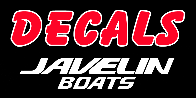 Javelin boat decals