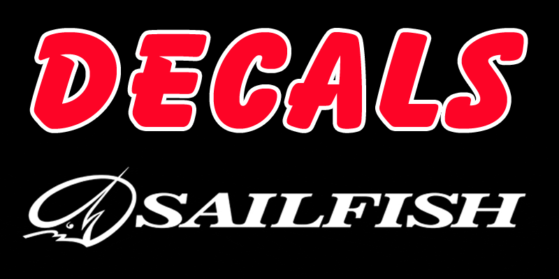 Sailfish boat decals
