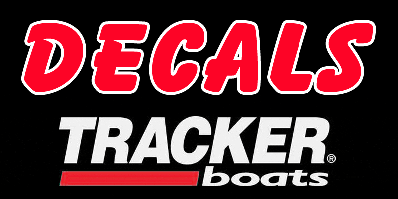 Tracker boats decals