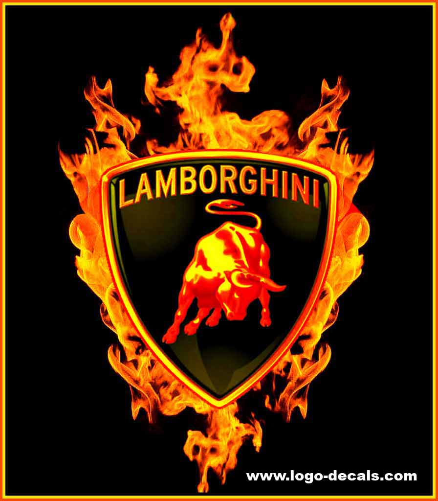 Lamborghini Logo Decals