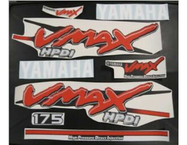 Yamaha VMAX decals