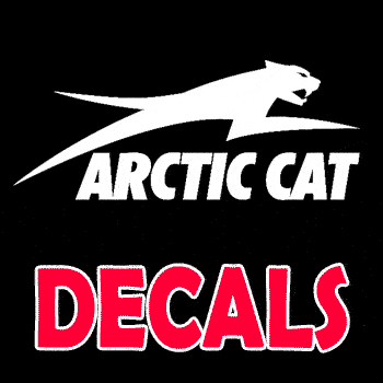 Arctic Cat Snowmobile decals