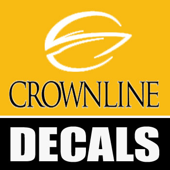Crownline boat decals