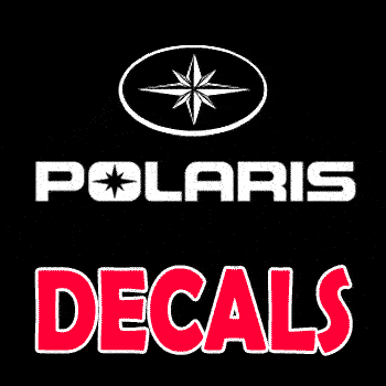 Polaris Snowmobile decals
