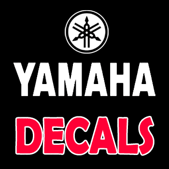 Yamaha Snowmobile decals