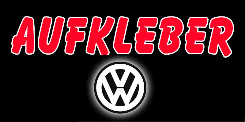 Volkswagen VW Aufkleber