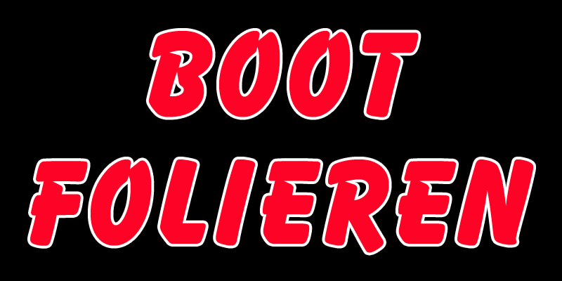 Boot Folieren