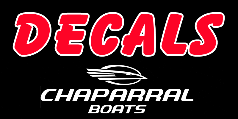 Chaparral boat decals