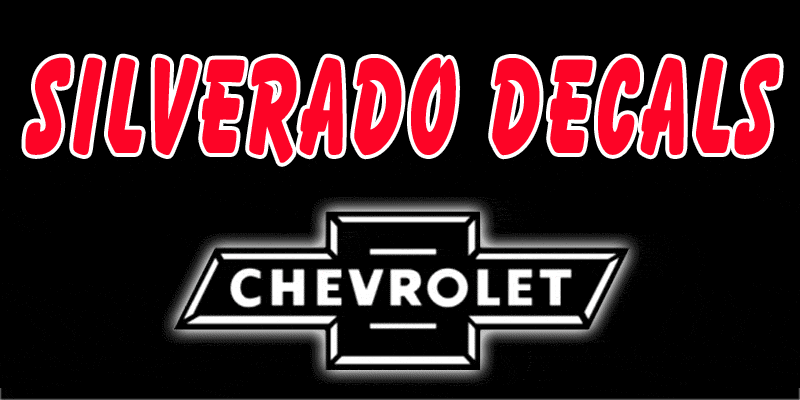 Chevy Silverado Decals