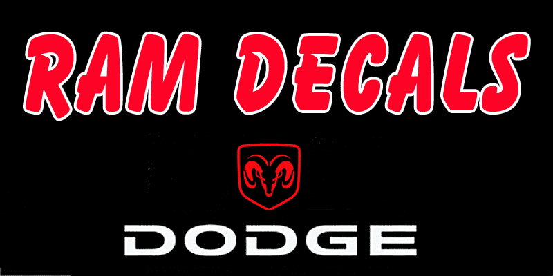 Dodge Ram Decals