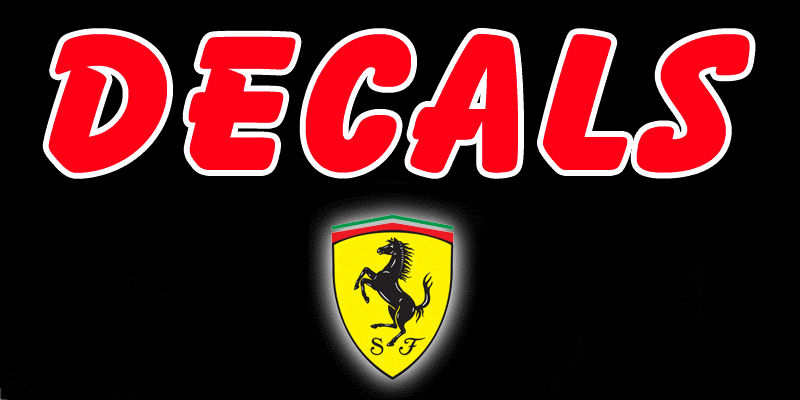 Ferrari Decals