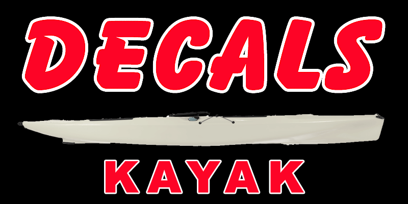 kayak decals