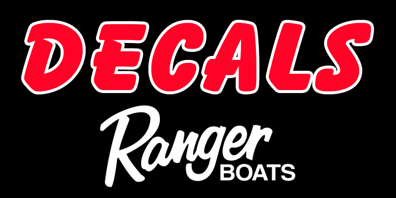 Ranger boat decals