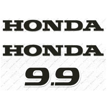 Honda outboard 9.9 decals