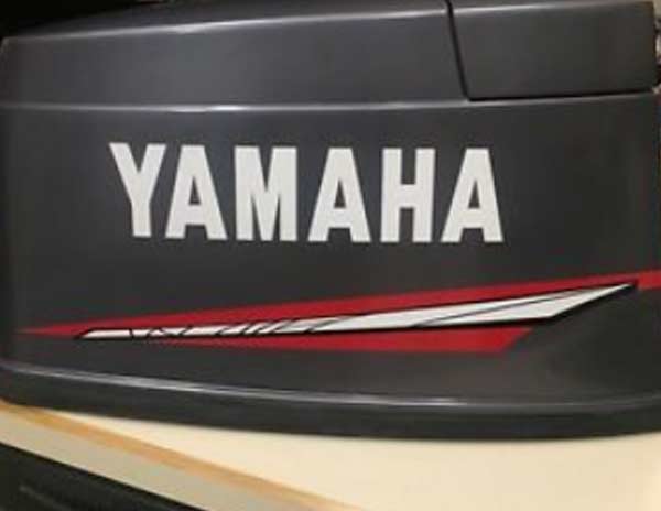 Yamaha 90 outboard decals