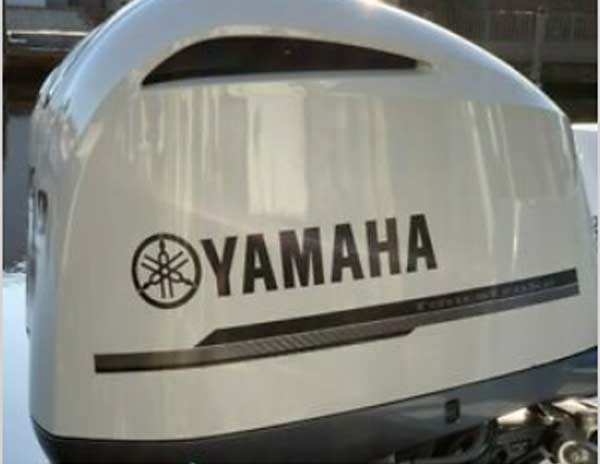 Yamaha F225 outboard decals